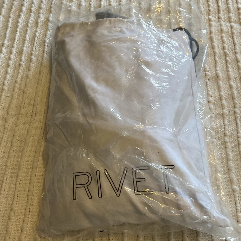 Rivet Maxwell stripe full/queen duvet set❤️❤️❤️❤️
